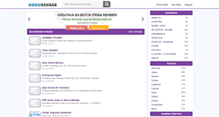 Desktop Screenshot of ordurehber.com