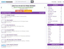 Tablet Screenshot of ordurehber.com